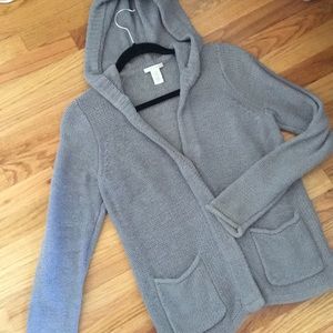 White + Warren Hooded Sweater